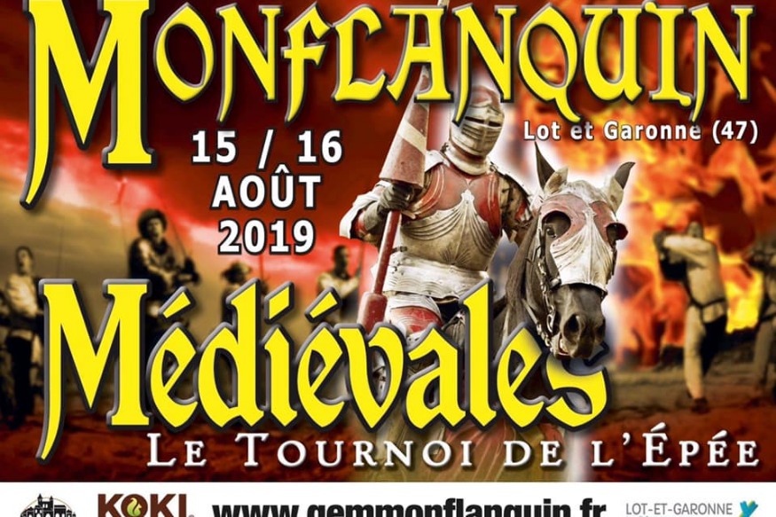 (47)  29èmes fêtes médiévales de Monflanquin sous le thème