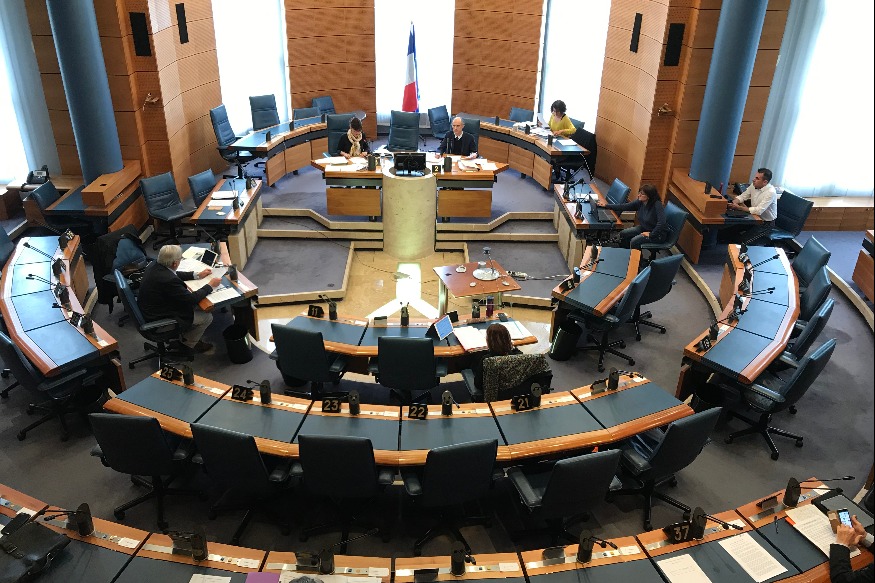 Intervention de Sophie Borderie, présidente du Conseil départemental Commission permanente du 30 avril 2020