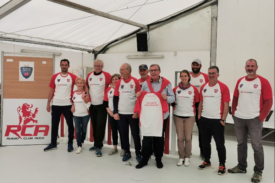 RUGBY : RC AUCH Deux étoiles pour la labellisation de l'Ecole de Rugby !