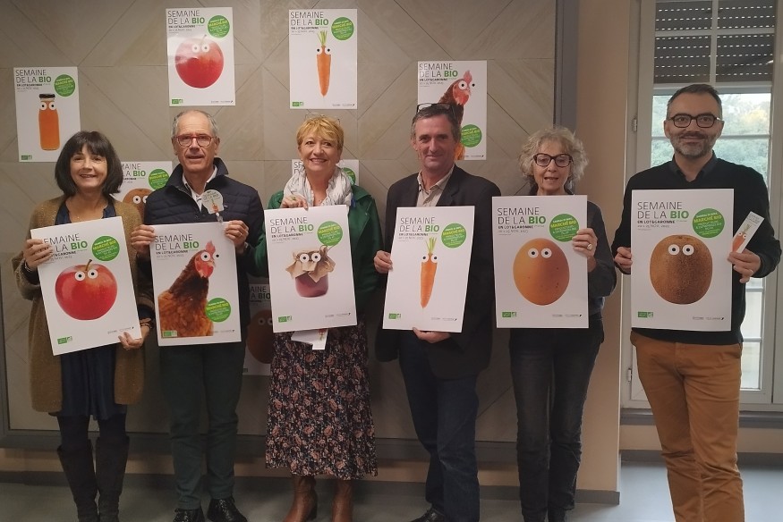 LE BIO A L’HONNEUR  DANS LE LOT-ET-GARONNE  SEMAINE DE LA BIO et MARCHÉ BIO  du 20 au 25 novembre