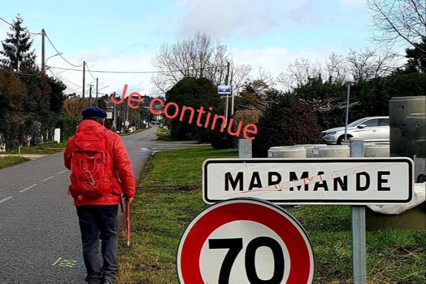 « Le Marcheur de l’espoir en soutien à Bérénice Walton »