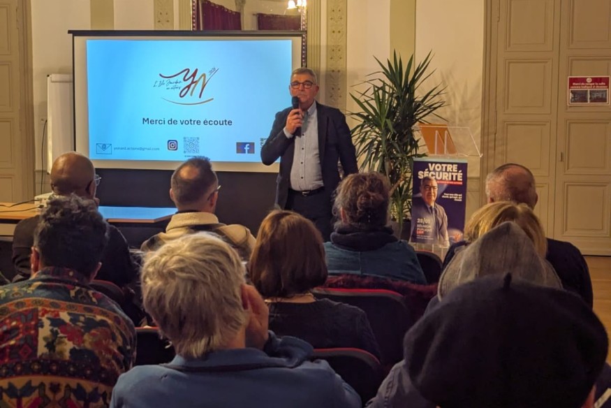 Yannick Ninard - Réunion publique sur la Sécurité et la Tranquillité Publique : un échange constructif et mobilisateur