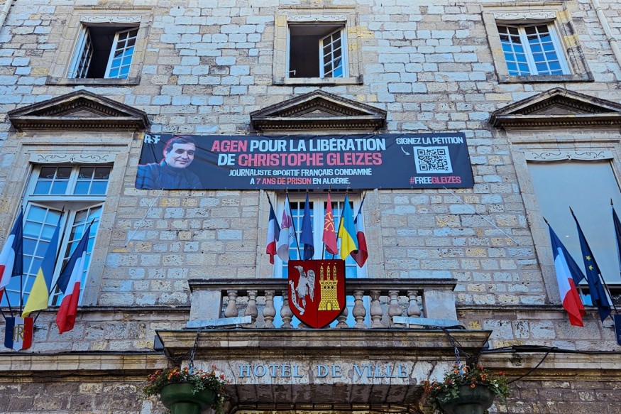 La Ville d’Agen demande la libération de Christophe GLEIZE